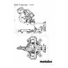 Metabo Kappsäge KGSV 72 Xact SYM mit Zugfunktion und symmetrisch verstellbarem Anschlagsystem Karton