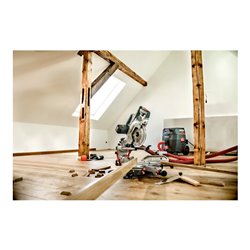 Metabo Kappsäge KGSV 72 Xact SYM mit Zugfunktion und symmetrisch verstellbarem Anschlagsystem Karton
