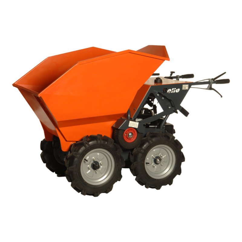 Lescha Minidumper BMD 300 orange mit Großmulde