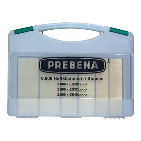 Prebena Heftklammern Typ ES im Handwerker-Koffer ES-BOX