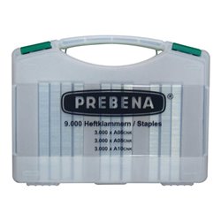 Prebena Heftklammern Typ A im Handwerker-Koffer A-BOX