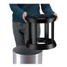 Hailo ProfiLine Combi Plus 50, Ascher-Papierkorb-Kombination, 45 l Silber