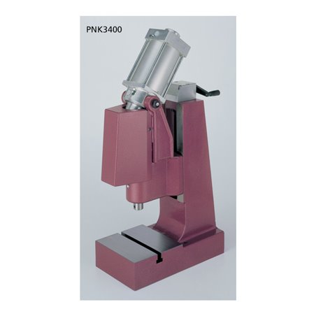Berg & Schmid Kniehebel-Pneumatik-Presse PNK 3400 / Höhenverst.