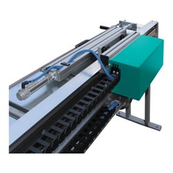 Berg & Schmid Längenanschlag LM 110 DH/man digital + Handrad, Messlänge 5000 mm