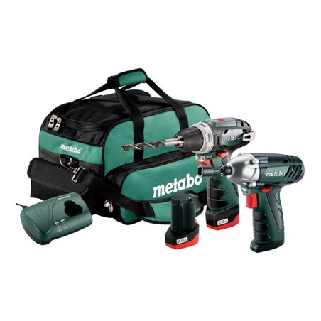 Metabo Akkuset Combo Set 2.3 10.8 V BS + SSD + Werkzeugtasche