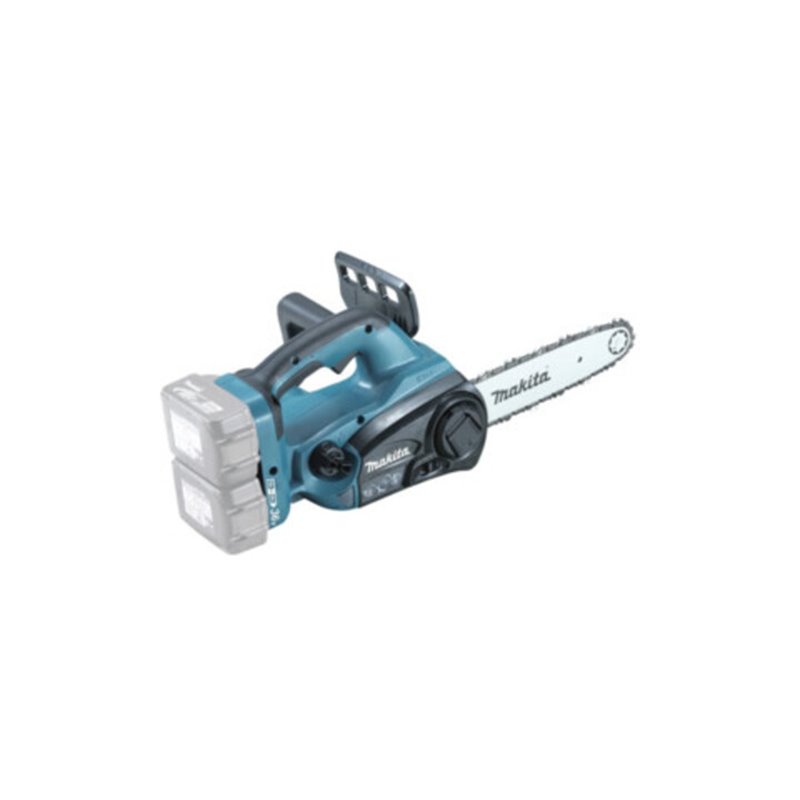 Makita Akku-Kettensäge Set DUC252PF2 mit 2x Akku 3.0 Ah und Doppel Schnellladegerät