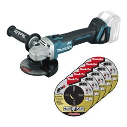 Makita Akku-Winkelschleifer DGA504ZX2