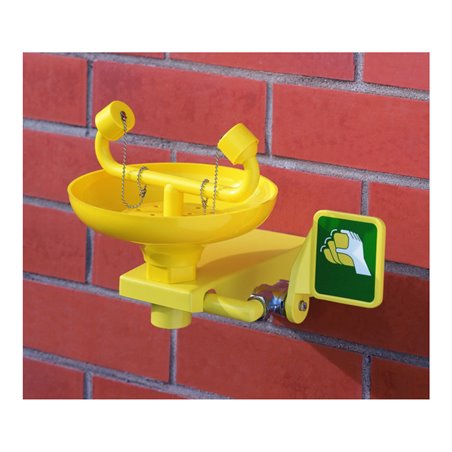 Erbstößer Augendusche AB002210 Wandmodell Auffangbecken-Kunststoff