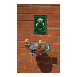 Erbstößer Augendusche AB2210TI Wandmodell Edelstahl