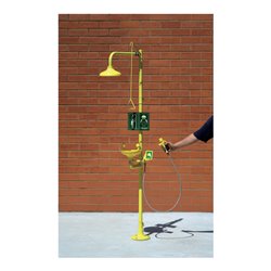 Erbstößer Körper-Augendusche-Kombination AB004230 + bewegliche Schlauchdusche freistehend