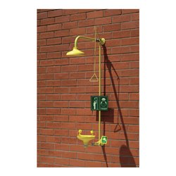 Erbstößer Körper-Augendusche-Kombination AB004285 Duschkopf + Auffangbecken Kunststoff