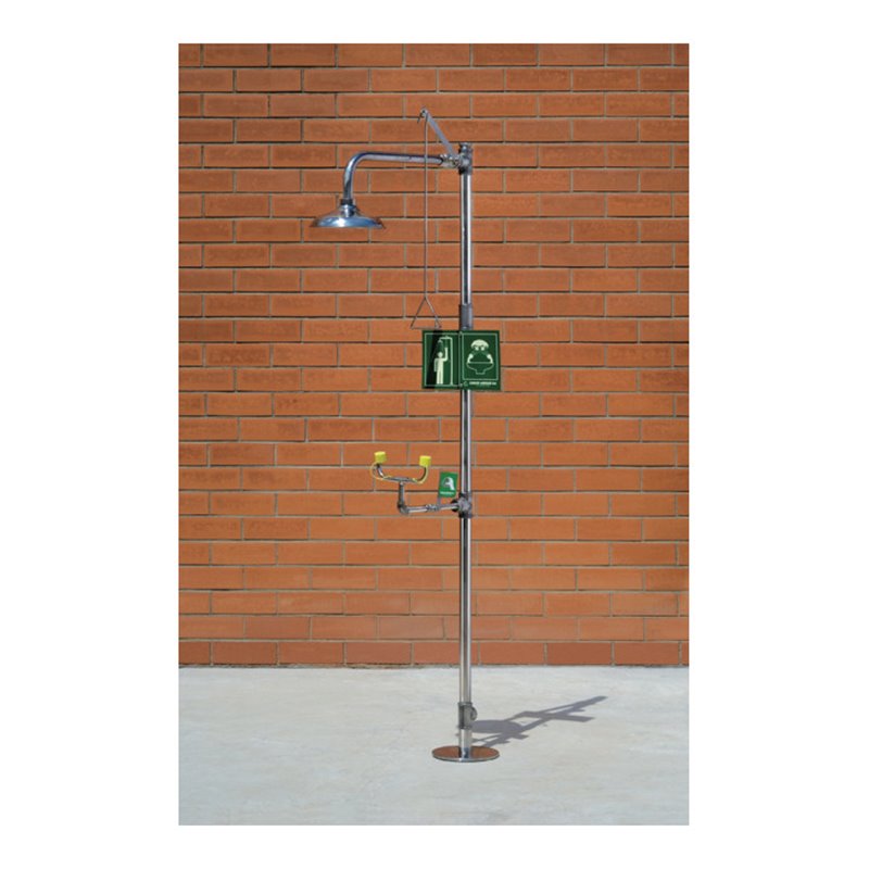 Erbstößer Körper-Augendusche-Kombination AB4260TIkomplett Edelstahl