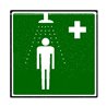 Erbstößer Photolumineszierendes Rettungszeichen Notdusche