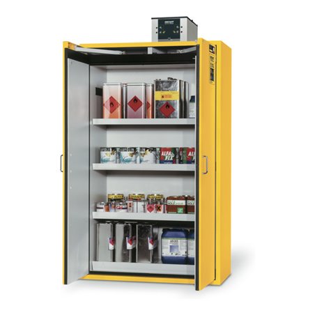 Erbstößer Sicherheitsschrank zur Lagerung entzündbarer Flüssigkeiten Typ 90 1043 x 435 x 30 mm