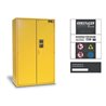 Erbstößer Sicherheitsschrank zur Lagerung entzündbarer Flüssigkeiten Typ 90 1043 x 435 x 30 mm