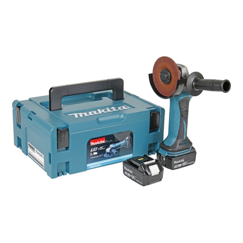 Makita DGA452RFJ Akku-Winkelschleifer 18 V