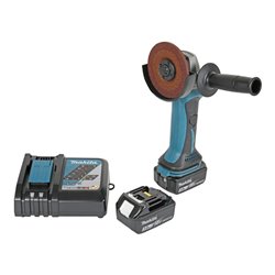 Makita DGA452RFJ Akku-Winkelschleifer 18 V