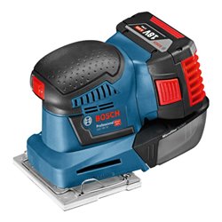 Bosch Akku-Schwingschleifer GSS 18V-10 Solo Version L-BOXX