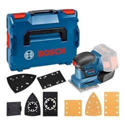 Bosch Akku-Schwingschleifer GSS 18V-10 Solo Version L-BOXX