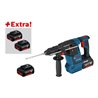 Bosch Akku-Schlagbohrhammer GBH 18V-26 F, 2 x 6,0 Ah, 1 x 5,0 Ah, 1, 4,0 Ah L-BOXX