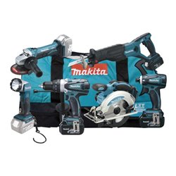 Makita Akku Maschinen Set 18V DLX6011