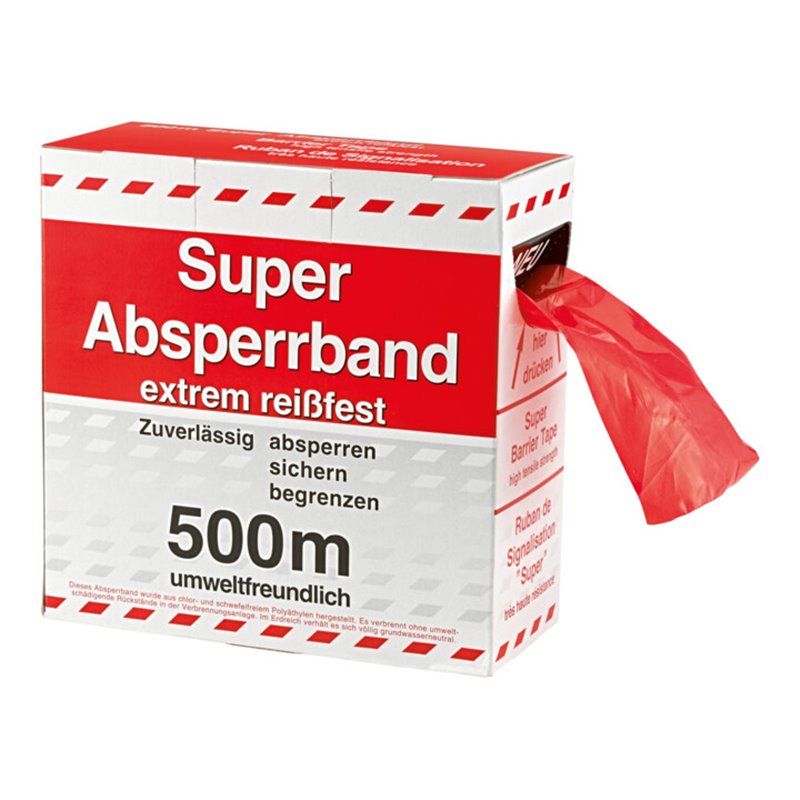 Stahlwille VDE-Absperrband L.500 m B.80 mm