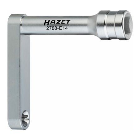 HAZET Nockenwellenräder-Verschraubung Spezialwerkzeug 2788-E14 Vierkant hohl 12,5 mm (1/2 Zoll) Außen TX Profil E14