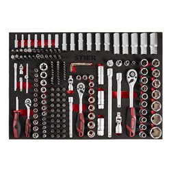 STIER Werkstattwagen bestückt 223-teilig