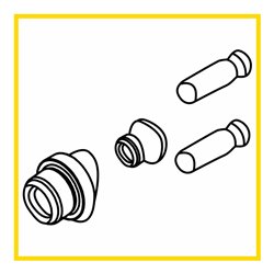 HAZET Schlagschraubendreher 9011T Lösemoment maximal: 108 Nm Vierkant massiv 10 mm (3/8 Zoll) Hochleistungs-Stift-Schlagwerk