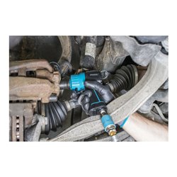 HAZET Schlagschrauber extra kurz 9012MT Lösemoment maximal: 1400 Nm Vierkant massiv 12,5 mm (1/2 Zoll) Hochleistungs-Doppelhamme