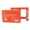 GRAMM medical Betriebsverbandkasten MINI + Wandhalterung, orange, DIN 13 157