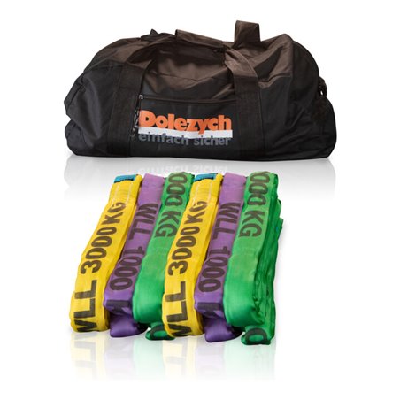 Dolezych PES-Rundschlingen-Paket in Sporttasche