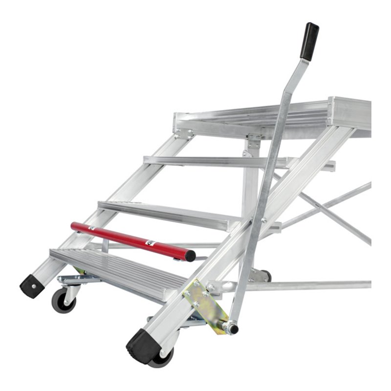 Hymer Fahreinheit mit Bremse, für Stufenbreite 600 mm, zur Selbstmontage