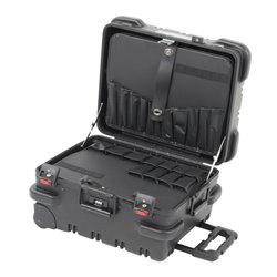Hepco & Becker Werkzeugkoffer Chicago Case XXL Bruchsicher mit integriertem Rollensystem
