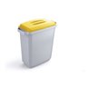 Durable Abfallbehälter DURABIN 60l Grau/Gelb