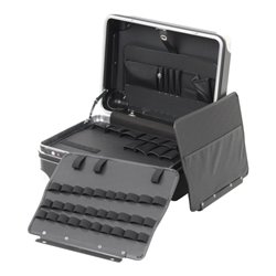 Hepco & Becker Werkzeugkoffer Robust XXL Bruchsicher mit integriertem Rollensystem + TSA Schloss