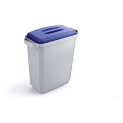 Durable Abfallbehälter DURABIN 60l Grau/Blau