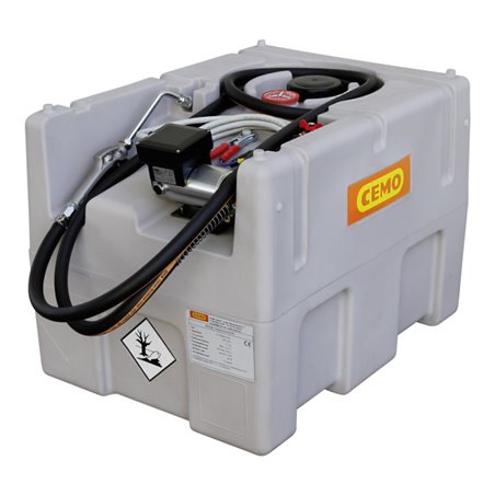 CEMO Schmierstoff-Mobil Easy 200 Liter+ E-Pumpe 12 Volt und Ölabgabepistole