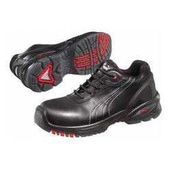 Puma Sicherheitsschuhe 640520 Pioneer Low, S3 SRC schwarz/rot