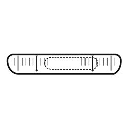 Format Präzisions-Richtwasserwaage DIN 877 Klasse 2