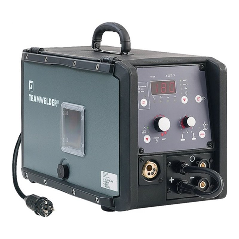 MIG/MAG-Schweißanlage MIG 180 D2 Synergic Set m.Zub.5-180 A gasg.TEAMWELDER