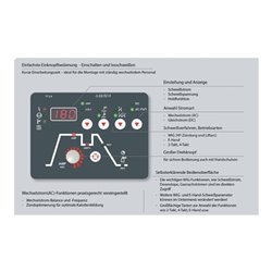TIG-Schweißanlage TIG 180 AC/DC puls Set m.Zub.3-180 A gasg.TEAMWELDER