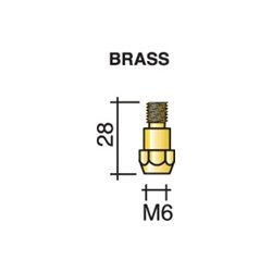 Trafimet Düsenstock M 6 L.28mm für ERGOPLUS 36