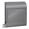 Burg-Wächter Briefkasten Scandic H.460mm B.380mm T.125mm silber STA DIN C4