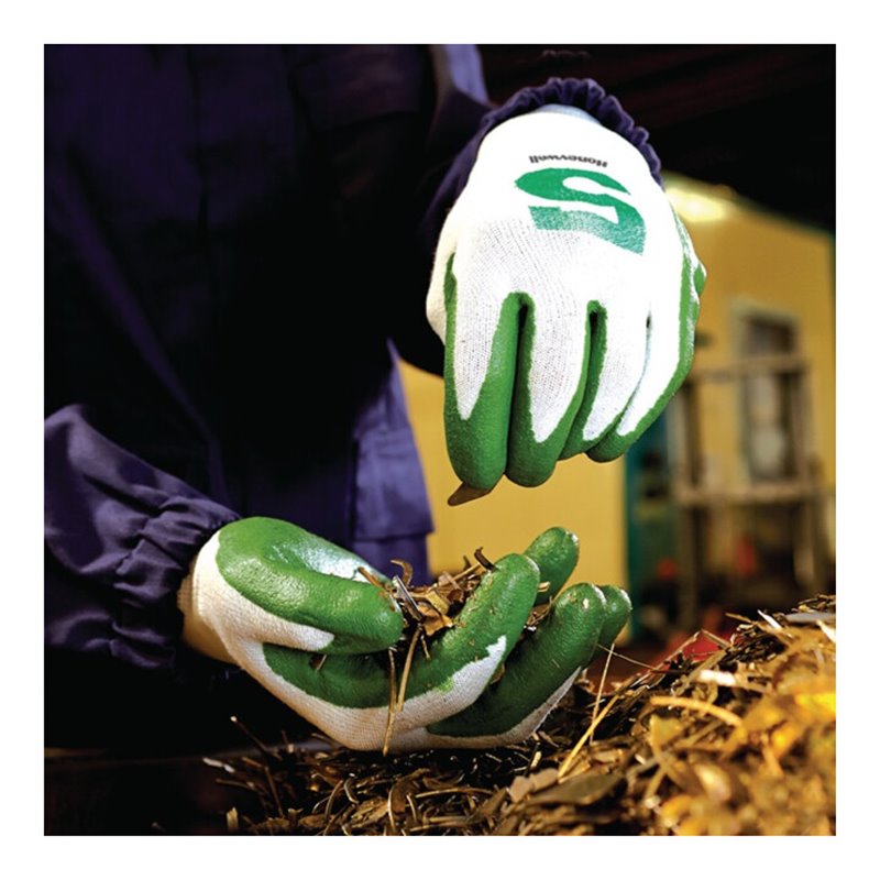 Honeywell Schnittschutzhandschuhe Check & Go Green Nit 5 Gr.10 weiß/grün EN388 Kat.II 10PA