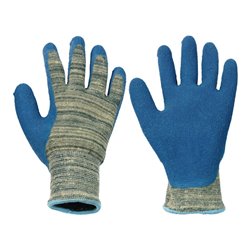 Honeywell Schnittschutzhandschuhe Sharpflex Latex Gr.9 grau/blau EN 388,EN 407 Kat.II 10PA