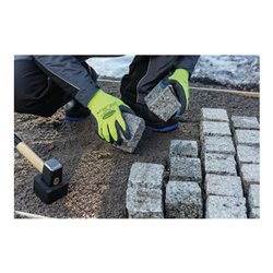 Handschuhe Forster Gr.11 neon-gelb/blau EN 388,EN 511 PSA II PES m.Latex