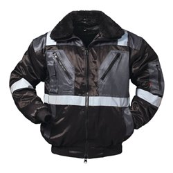 Kombipilotenjacke 4 in 1 Kirkenes Gr.XL schwarz/grau NORWAY