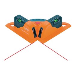 Linienlaser Square Liner II Arbeitsbereich max.30m Laserdioden 2x635mm G.0,40kg