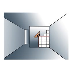 Linienlaser Square Liner II Arbeitsbereich max.30m Laserdioden 2x635mm G.0,40kg